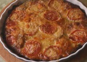 Zucchini pizza step by step recipe with photo