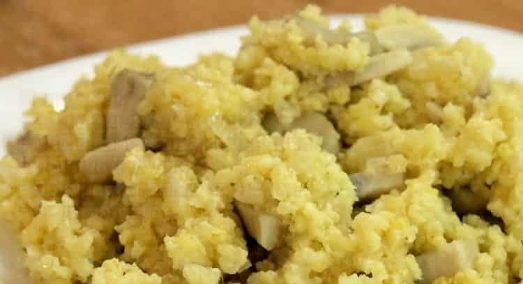 lean millet porridge is ready