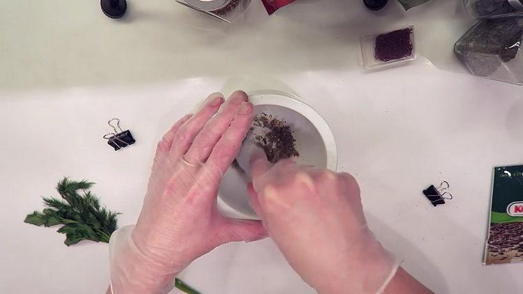 How to make seasonings for pilaf