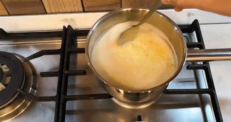 Prepare the ingredients for cooking.