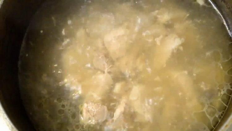 hot beetroot recipe with meat