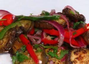 Korean eggplant ready