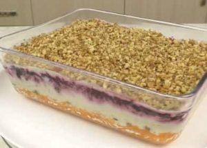 Delicious salad Zest of boiled beets and carrots