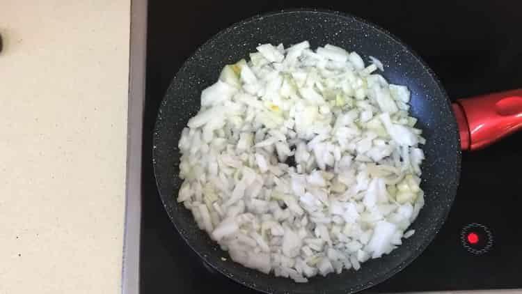 Prepare the ingredients for cooking.