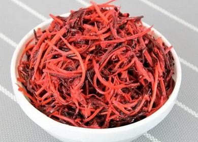 Korean beet and carrot vitamin salad 🥕