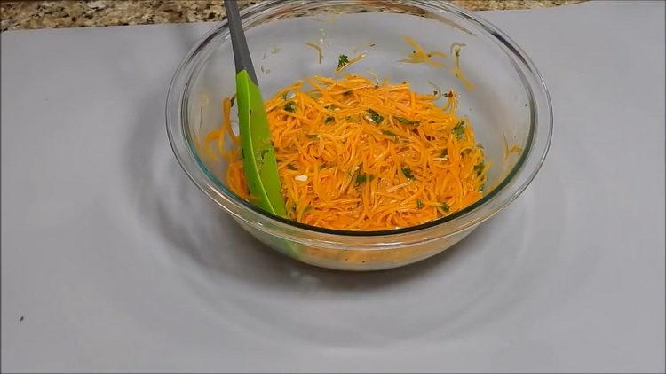 pumpkin salad is ready