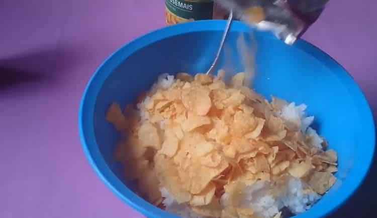 Add rice to cook