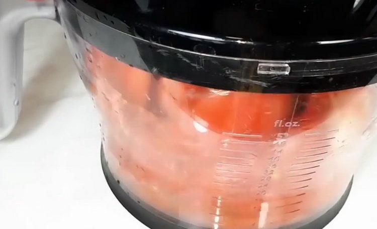 Prepare the ingredients for cooking.