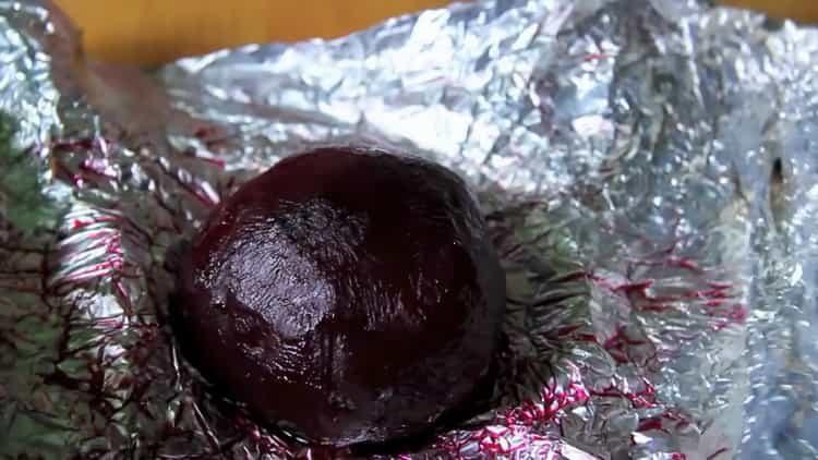 Cooking Beetroot and Walnuts Salad
