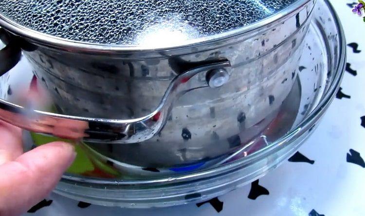 Prepare the ingredients for cooking.