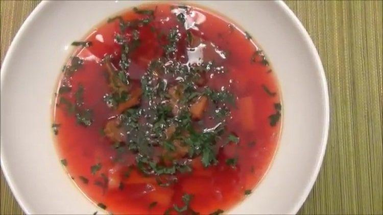 classic beetroot recipe with meat