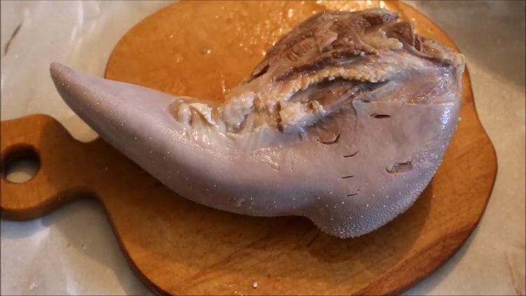How to cook beef tongue - a step by step recipe with photos