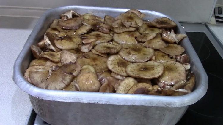 how much to cook mushrooms