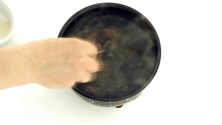 Prepare the ingredients for cooking.