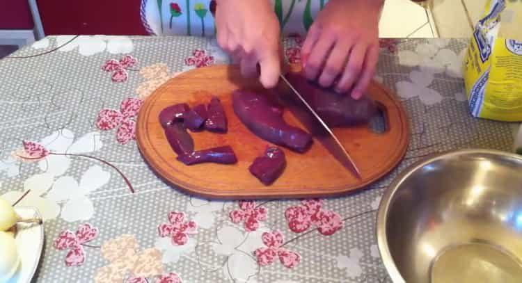 How to cook stewed liver