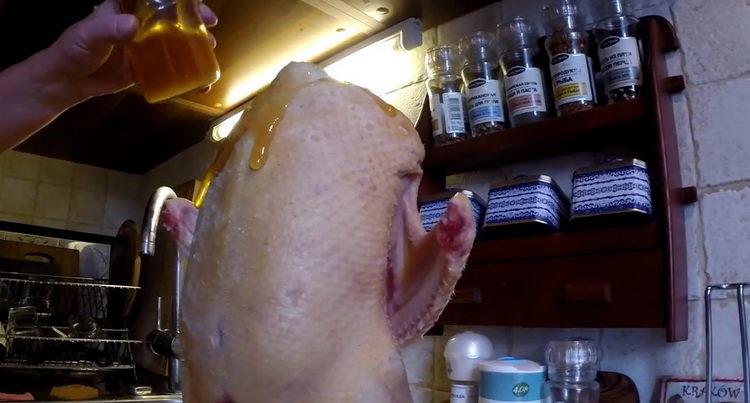 For cooking pickled duck