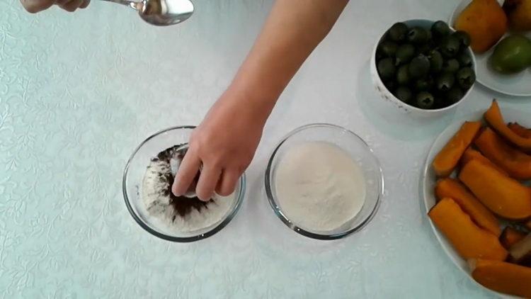 To prepare the pie, prepare the ingredients