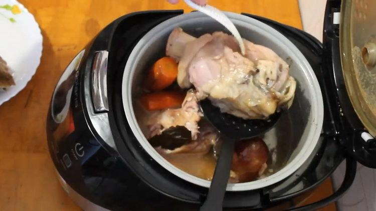 Prepare meat for cooking