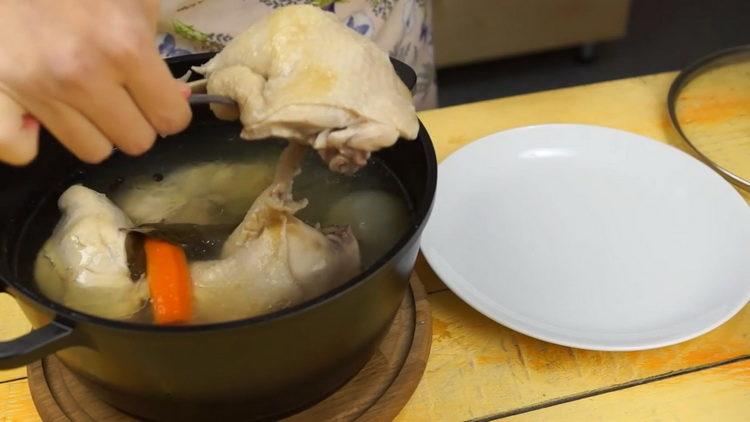 Select meat for cooking