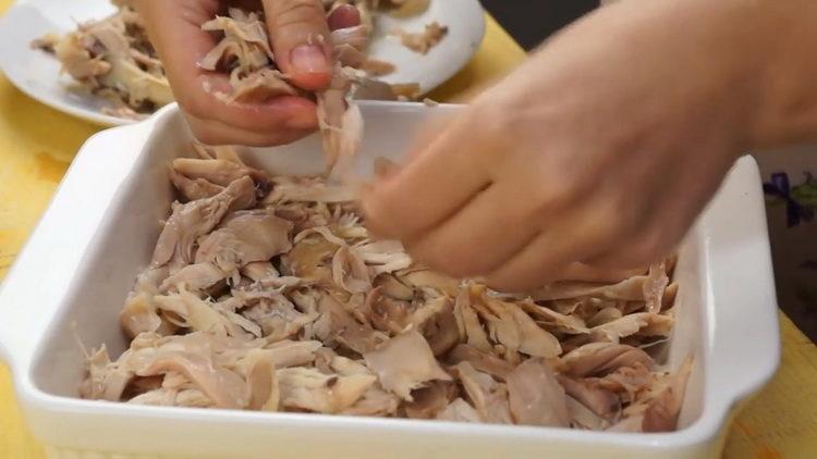 For cooking, chop meat