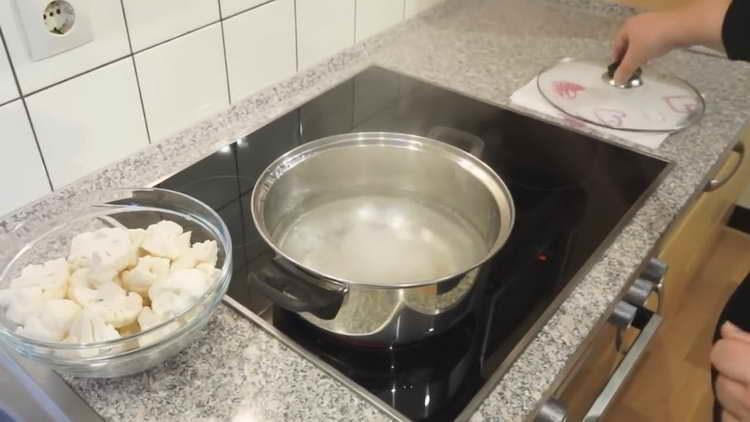 set the water to boil