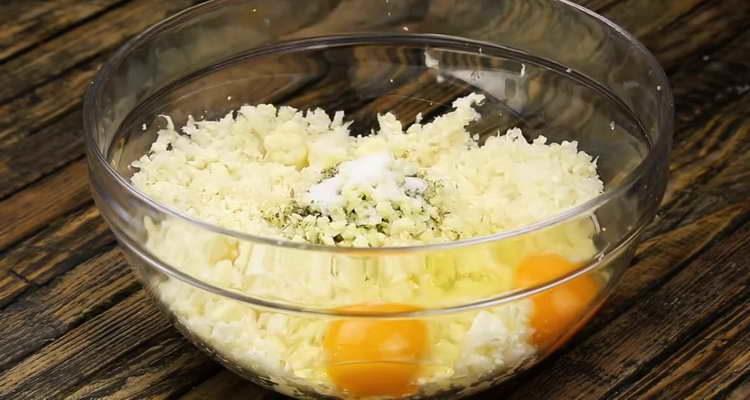 salt and pepper the dough