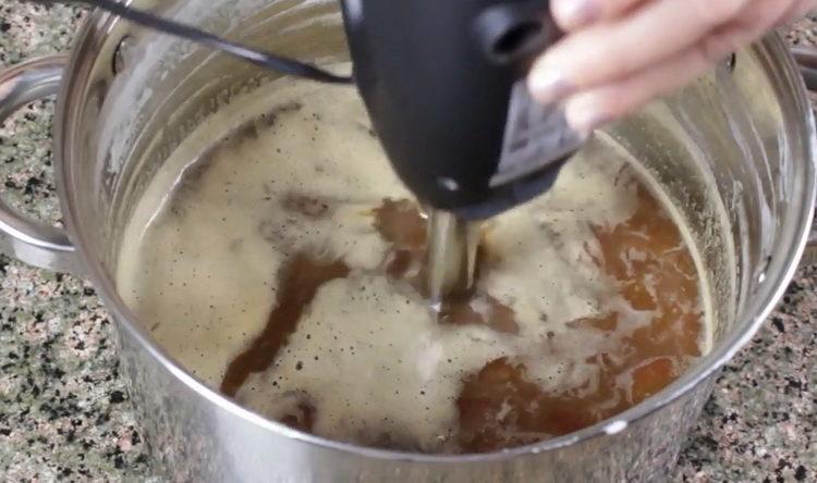 grind the ingredients