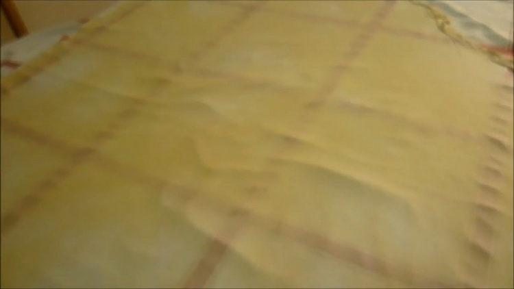 For baking, grease the dough