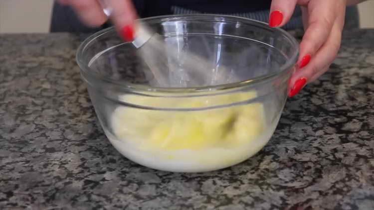 mix everything with a whisk