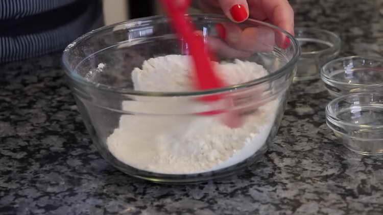 mix everything with a spatula