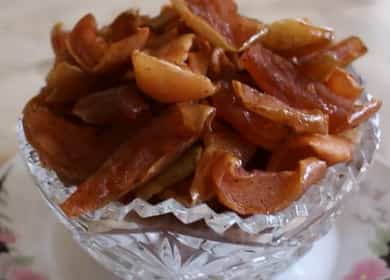 Dry apple jam - an interesting recipe 🍏
