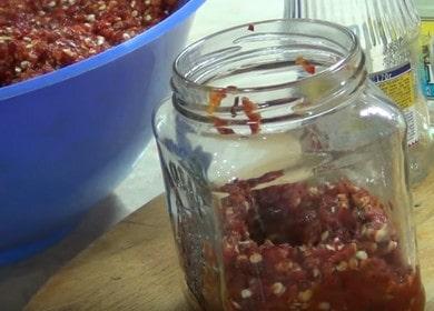 The classic adjika recipe 