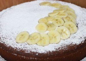We prepare a fragrant banana pie according to a step by step recipe with a photo.