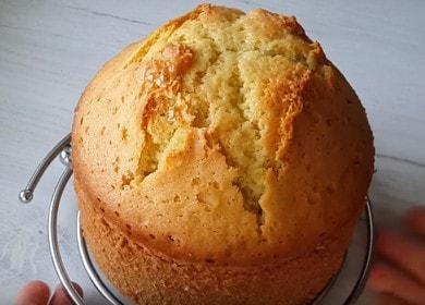 Perfect kefir sponge cake 