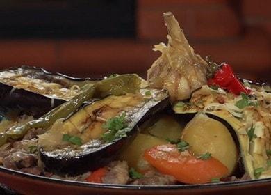  Favorite dish in kazan - uzbek basma