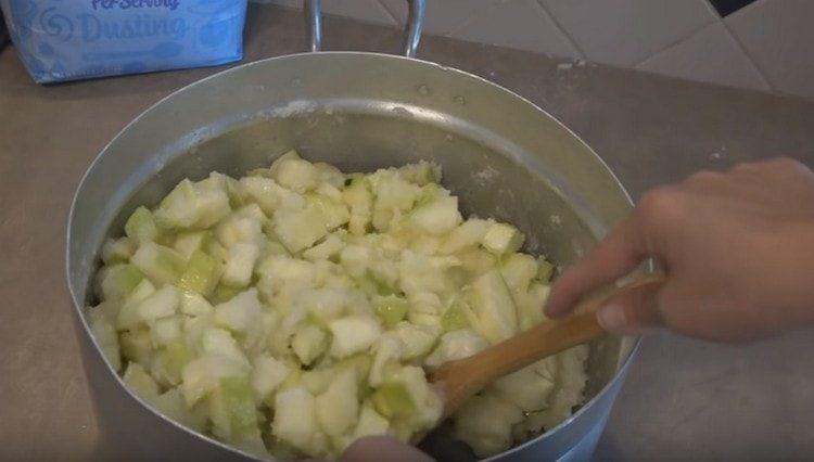 Mix the ingredients and leave overnight.