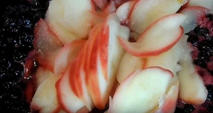 we shift apples into jam.