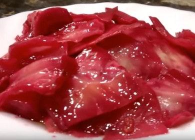 Sliced ​​Cabbage Recipe Squash 🥗