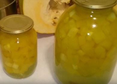 Harvesting stewed pumpkin for the winter 🎃