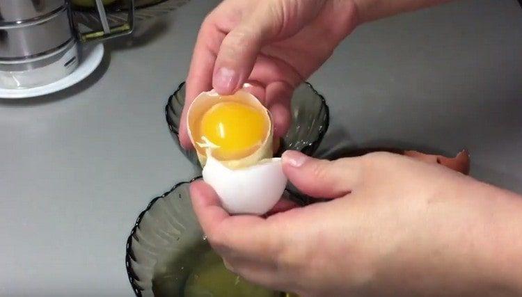 we divide eggs and yolks and squirrels.