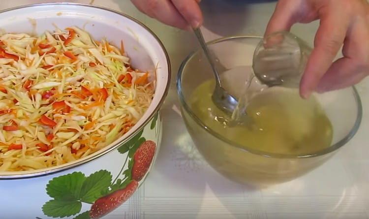 Add vinegar to the marinade.