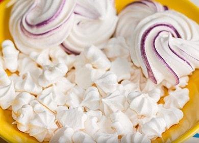 The recipe for the perfect meringue 
