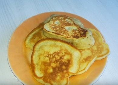 Very simple fritters on water