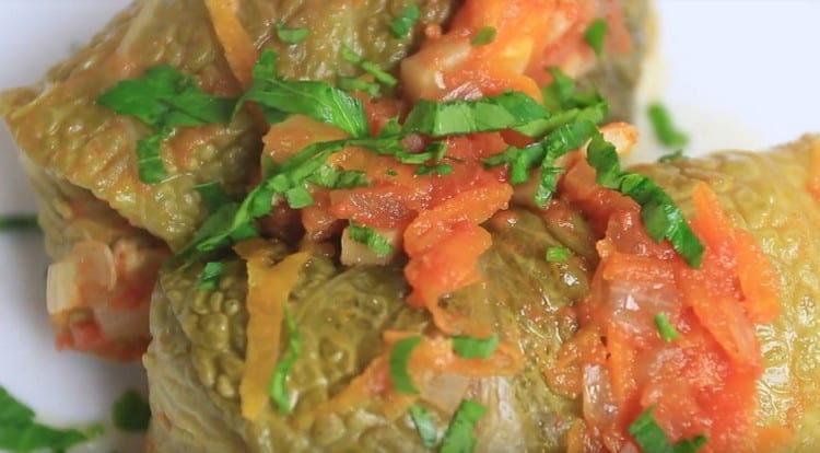 If you have Savoy cabbage, the recipe for making cabbage rolls from it will probably come in handy.