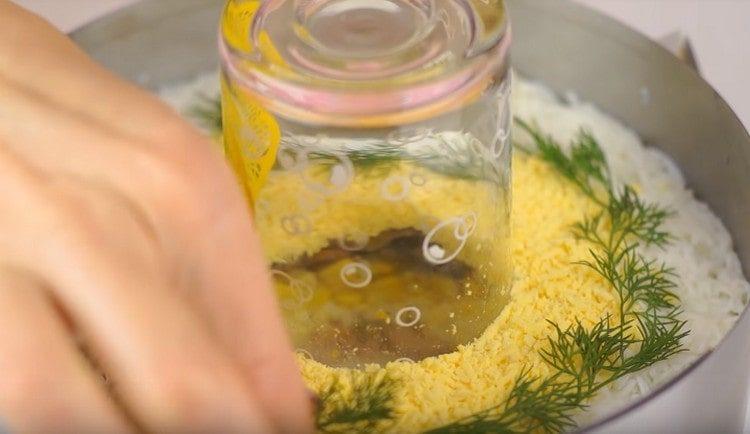 Add the branches of dill.