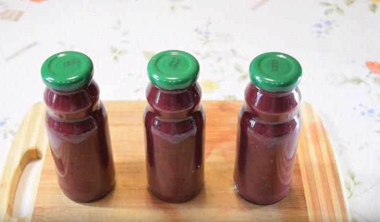 such a thorn sauce can be rolled up for the winter.