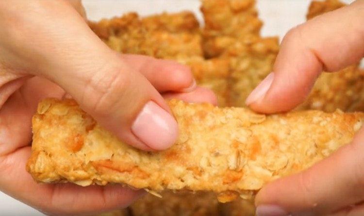 bake cheese sticks in the oven.