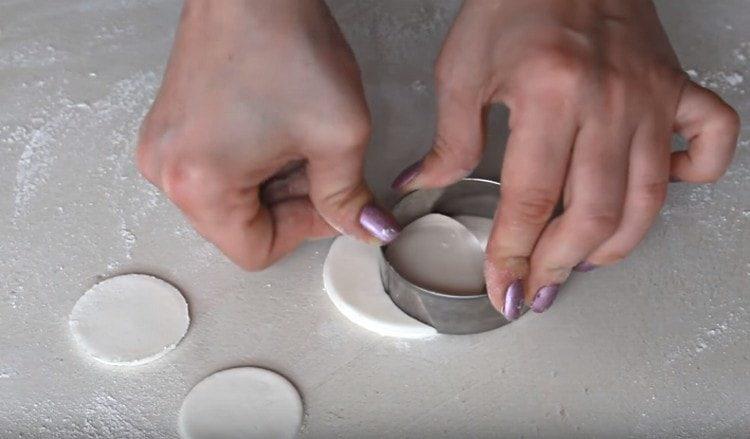 Cut out blanks for unicorn ears.