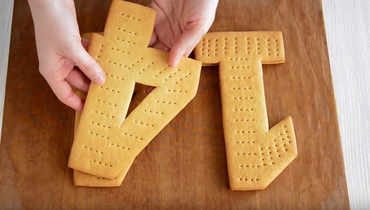 Such cake layers are baked quickly.