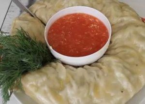 Cooking a delicious khanum: a recipe with step by step photos.